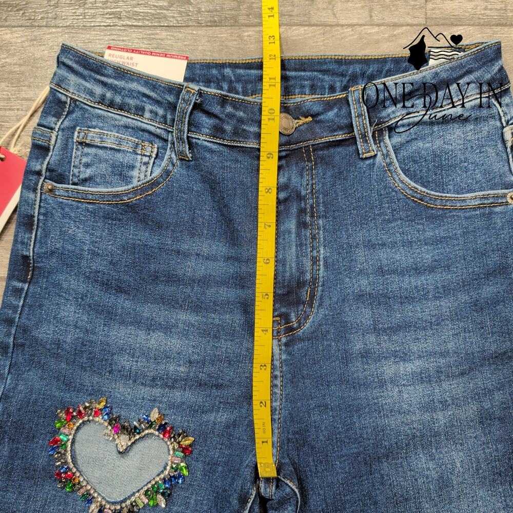 Ad'Oro Skinny Ankle Jeans Size L - Picture 5 of 8
